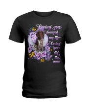 German Shorthaired Pointer-CS3490-Loving You-V2 Ladies T-Shirt tile