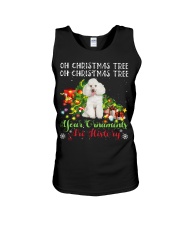 Poodle-CS3849-Christmas Tree-V2 Unisex Tank tile