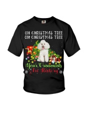 Poodle-CS3849-Christmas Tree-V2 Youth T-Shirt tile