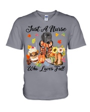 Neapolitan Mastiff-CS3831-Just A Nurse V-Neck T-Shirt tile