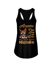 Basenji-NT508-Assuming-V2 Ladies Flowy Tank tile