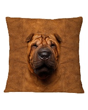 Shar Pei-Face and Hair Square Pillowcase thumbnail