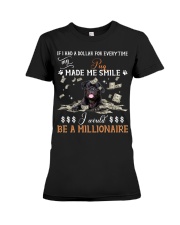 Pug-CS3957-Made Me Smile-V2 Premium Fit Ladies Tee tile
