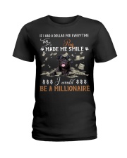 Pug-CS3957-Made Me Smile-V2 Ladies T-Shirt tile