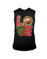 Poodle 1-CS4089-Love Christmas-V3 Sleeveless Tee tile