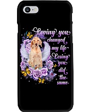 English Setter-CS3490-Loving You-V2 Phone Case tile