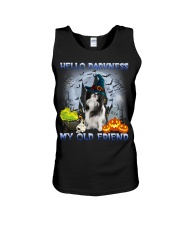 Japanese Chin-CS3209-Hello Darkness Unisex Tank tile