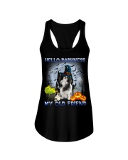 Japanese Chin-CS3209-Hello Darkness Ladies Flowy Tank tile