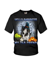 Japanese Chin-CS3209-Hello Darkness Youth T-Shirt tile