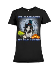 Japanese Chin-CS3209-Hello Darkness Premium Fit Ladies Tee tile