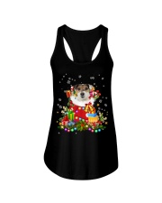 Parson Russell Terrier-CS3742-Christmas Dog-V7 Ladies Flowy Tank tile