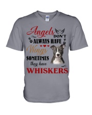 American Staffordshire Terrier3-CS4135-Have Whiskers-V2 V-Neck T-Shirt tile