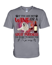 Great Pyreness-CS4110-To Need You V-Neck T-Shirt tile