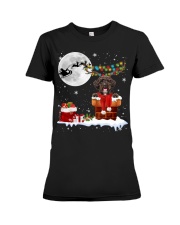 Schnoodle-CS3969-Christmas Dog-V9 Premium Fit Ladies Tee tile