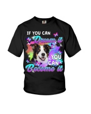 Border Collie-CS3273-If You Can Youth T-Shirt tile