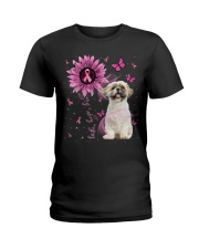 Shih Tzu-CS3145-Faith-Hope-Love Ladies T-Shirt tile