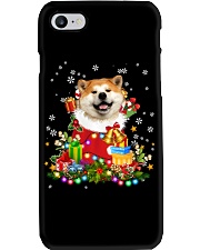 Akita-CS3742-Christmas Dog-V7 Phone Case tile