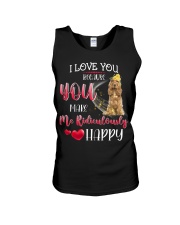 English Cocker Spaniel-CS3532-You Make Me Unisex Tank tile