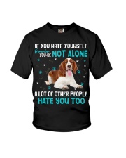 English Springer Spaniel 2-CS3151-Not Alone Youth T-Shirt tile