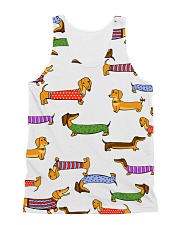 Dachshund All-over Unisex Tank thumbnail