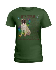 English Mastiff-CS3162-It's True-V2 Ladies T-Shirt tile