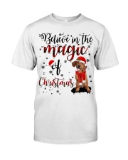 Dachshund-CS3564-Believe In Classic T-Shirt front