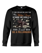 Tibetan Terrier-CS3957-Made Me Smile-V2 Crewneck Sweatshirt tile