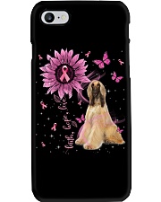 Afghan Hound-CS3145-Faith-Hope-Love Phone Case tile
