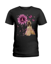 Afghan Hound-CS3145-Faith-Hope-Love Ladies T-Shirt tile