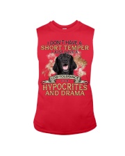 Flat Coated Retriever-CS3066-Short Temper Sleeveless Tee tile
