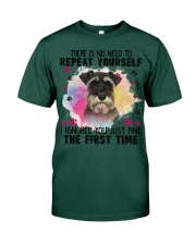 Miniature Schnauzer-CS3626-Repeat Yourself Premium Fit Mens Tee tile