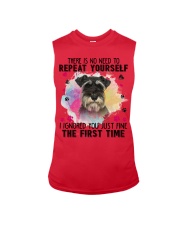 Miniature Schnauzer-CS3626-Repeat Yourself Sleeveless Tee tile