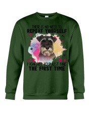 Miniature Schnauzer-CS3626-Repeat Yourself Crewneck Sweatshirt tile
