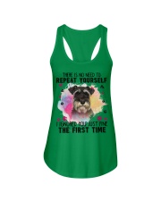 Miniature Schnauzer-CS3626-Repeat Yourself Ladies Flowy Tank tile