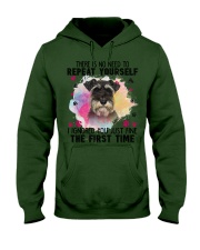 Miniature Schnauzer-CS3626-Repeat Yourself Hooded Sweatshirt tile