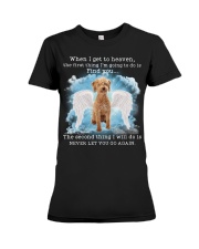Poodle Crossbreed-CS3351-I Get To Heaven Premium Fit Ladies Tee tile