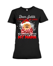 Pomeranian-CS4035-My MaMa Premium Fit Ladies Tee tile