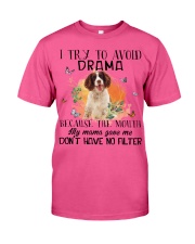 English Springer Spaniel-CS3267-I Try To Avoid Classic T-Shirt tile