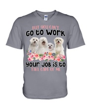 Maltese-CS882-Take Care Of Me V-Neck T-Shirt tile