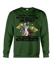 Boston Terrier-CS3081-The Second Time Crewneck Sweatshirt tile
