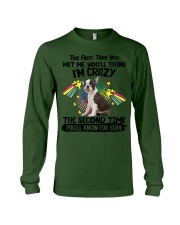 Boston Terrier-CS3081-The Second Time Long Sleeve Tee tile