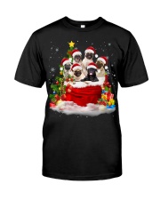 Pug-Christmas-V12 Classic T-Shirt front