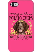 German Shorthaired Pointer-NT498-Dogs Are Like Phone Case tile