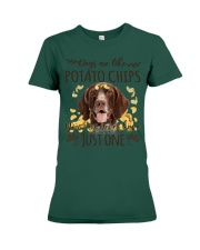 German Shorthaired Pointer-NT498-Dogs Are Like Premium Fit Ladies Tee tile