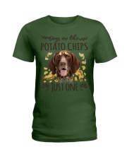German Shorthaired Pointer-NT498-Dogs Are Like Ladies T-Shirt tile