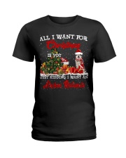 Alaskan Malamute-CS3943-Christmas-V9 Ladies T-Shirt tile