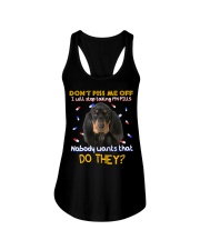 Black and Tan Coonhound-CS3055-Don't Piss Me Ladies Flowy Tank tile