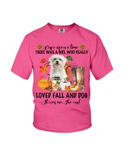 Maltese-CS3254-Loved Fall Youth T-Shirt tile