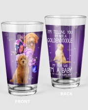 I'm Not A Goldendoodle Pint Glass tile
