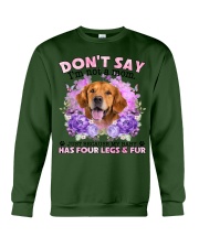 Golden Retriever-CS4086-Don't Say-V2 Crewneck Sweatshirt tile